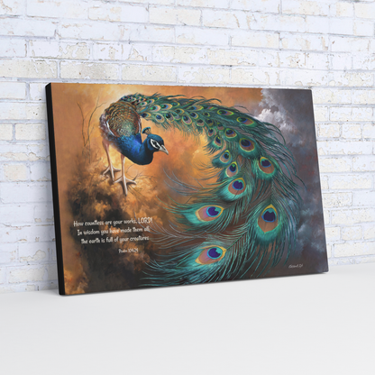 Peacock_canvas_art_print_-_with_Psalm_10_H_Angle_Wall_Mockup.png