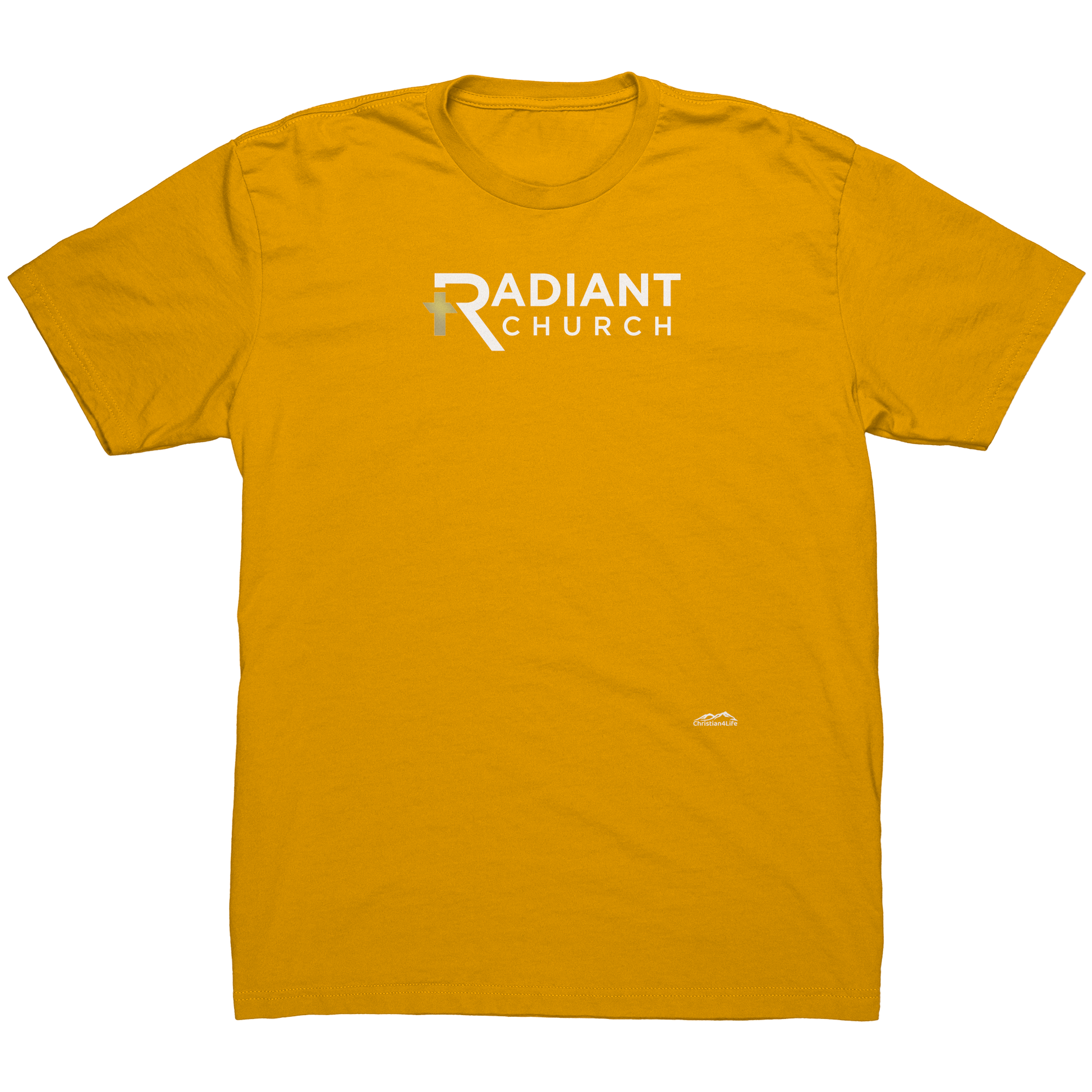 Radian_Church_NL_3600_T-shirt_gold_cros_Gold_Mockup.png_15721705