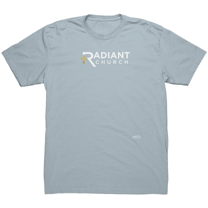 Radian_Church_NL_3600_T-shirt_gold_cros_Light_Blue_Mockup.png_15721708