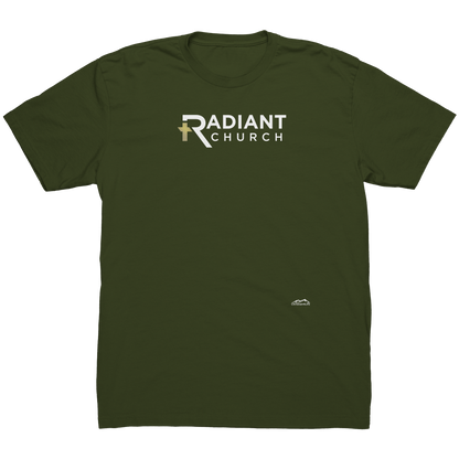 Radian_Church_NL_3600_T-shirt_gold_cros_Military_Green_Mockup.png_15721711