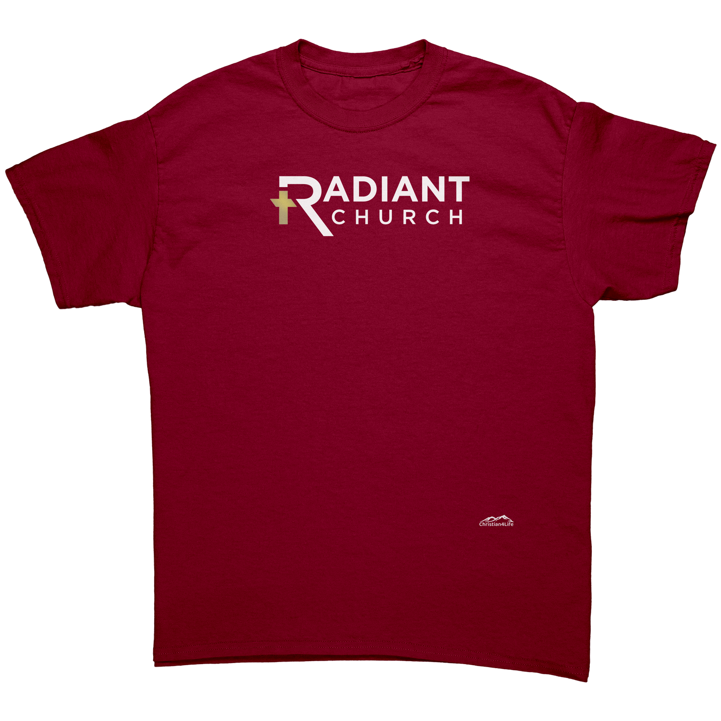 Radiant_Church_T-shirt_-_Gildan_5000_Un_Cardinal_Red_Front_Mockup.png_15721194