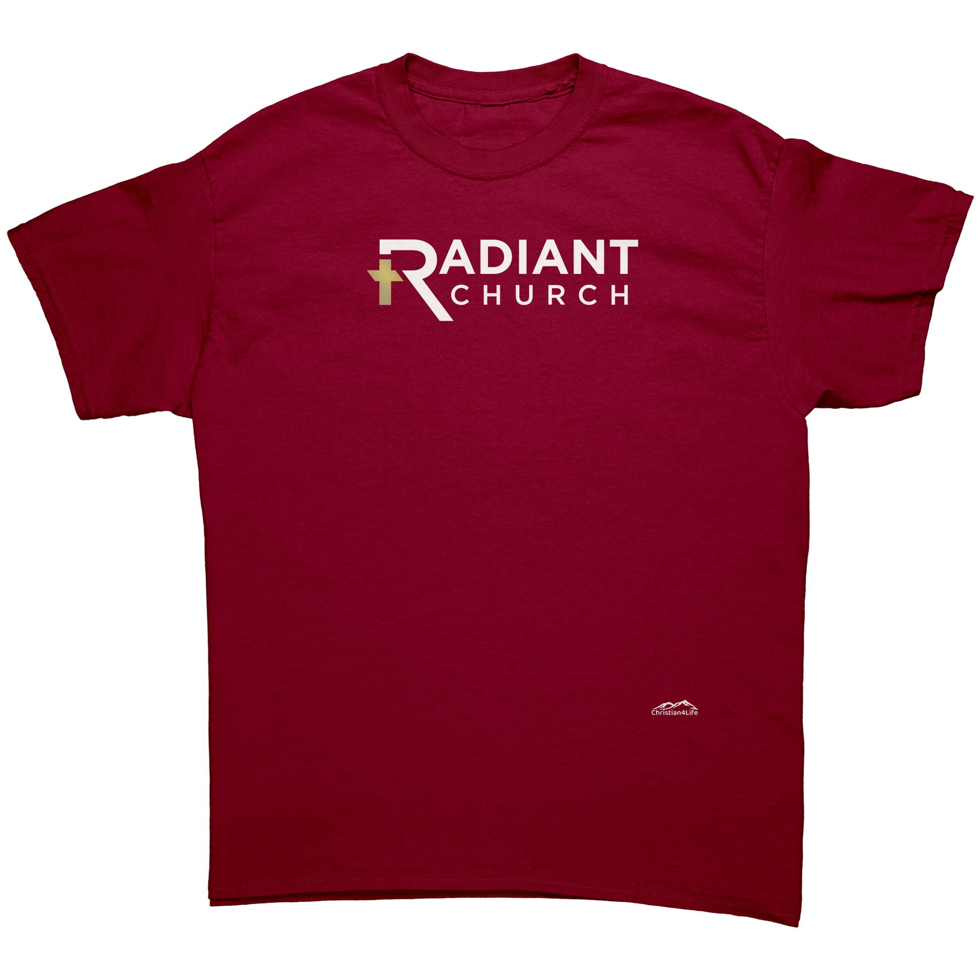 Radiant_Church_T-shirt_-_Gildan_5000_Un_Cardinal_Red_Front_Mockup.png_15721194