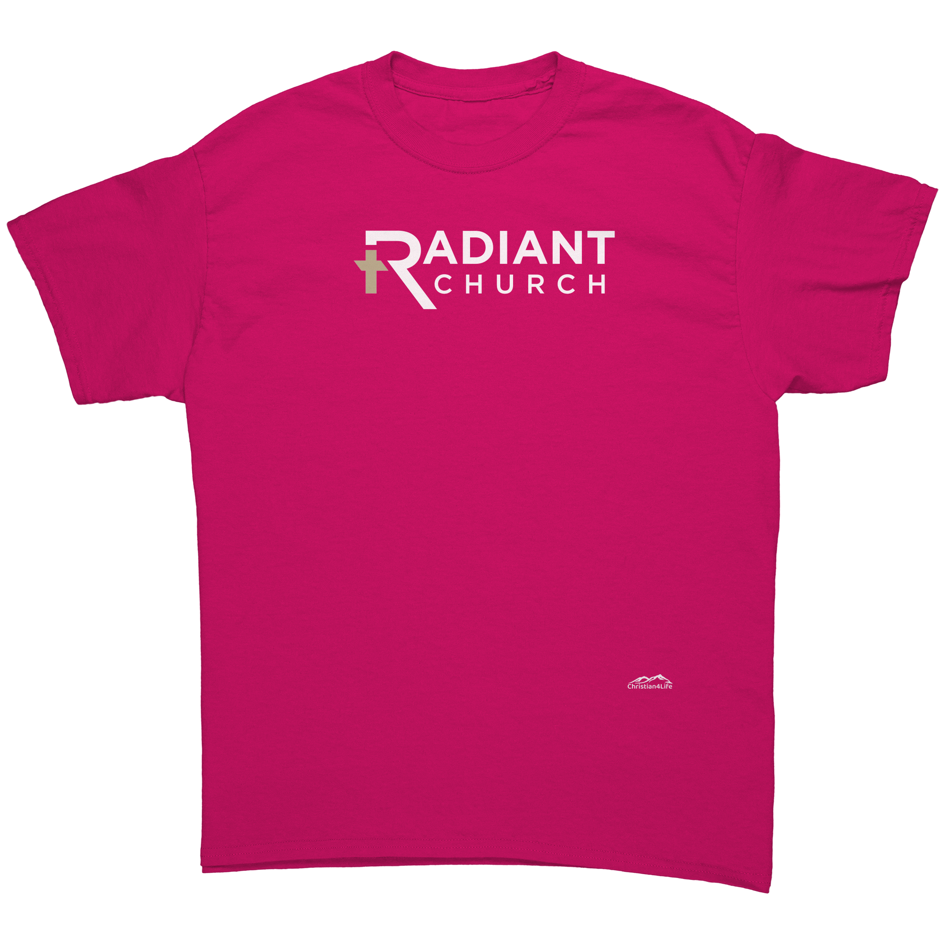Radiant_Church_T-shirt_-_Gildan_5000_Un_Heliconia_Front_Mockup.png_15721513