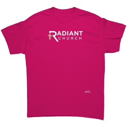 Radiant_Church_T-shirt_-_Gildan_5000_Un_Heliconia_Front_Mockup.png_15721513