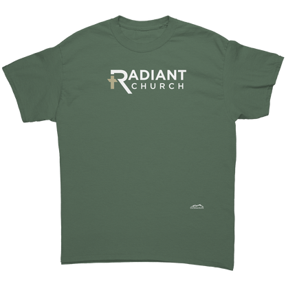 Radiant_Church_T-shirt_-_Gildan_5000_Un_Military_Green_Front_Mockup.png_15721514