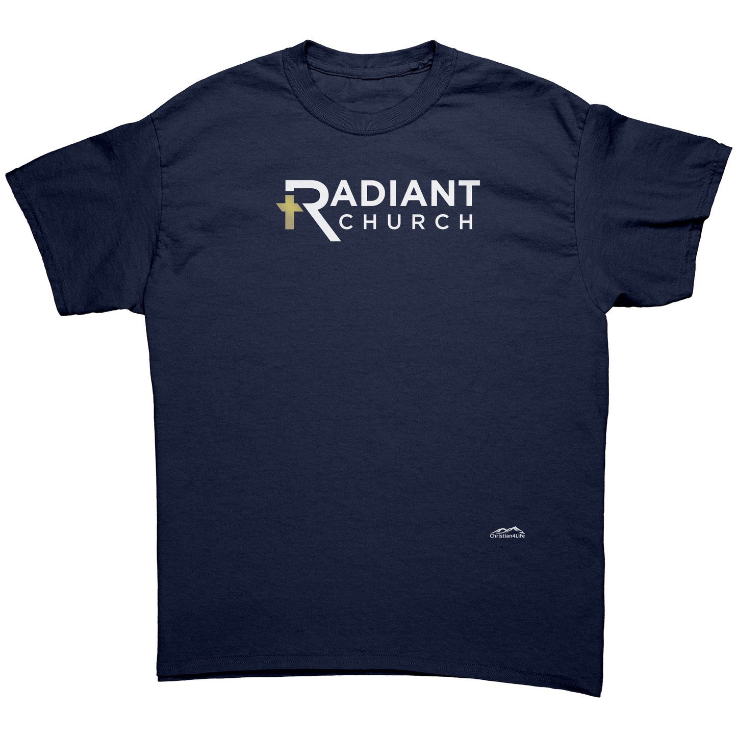 Radiant_Church_T-shirt_-_Gildan_5000_Un_Navy_Front_Mockup.png_15721195