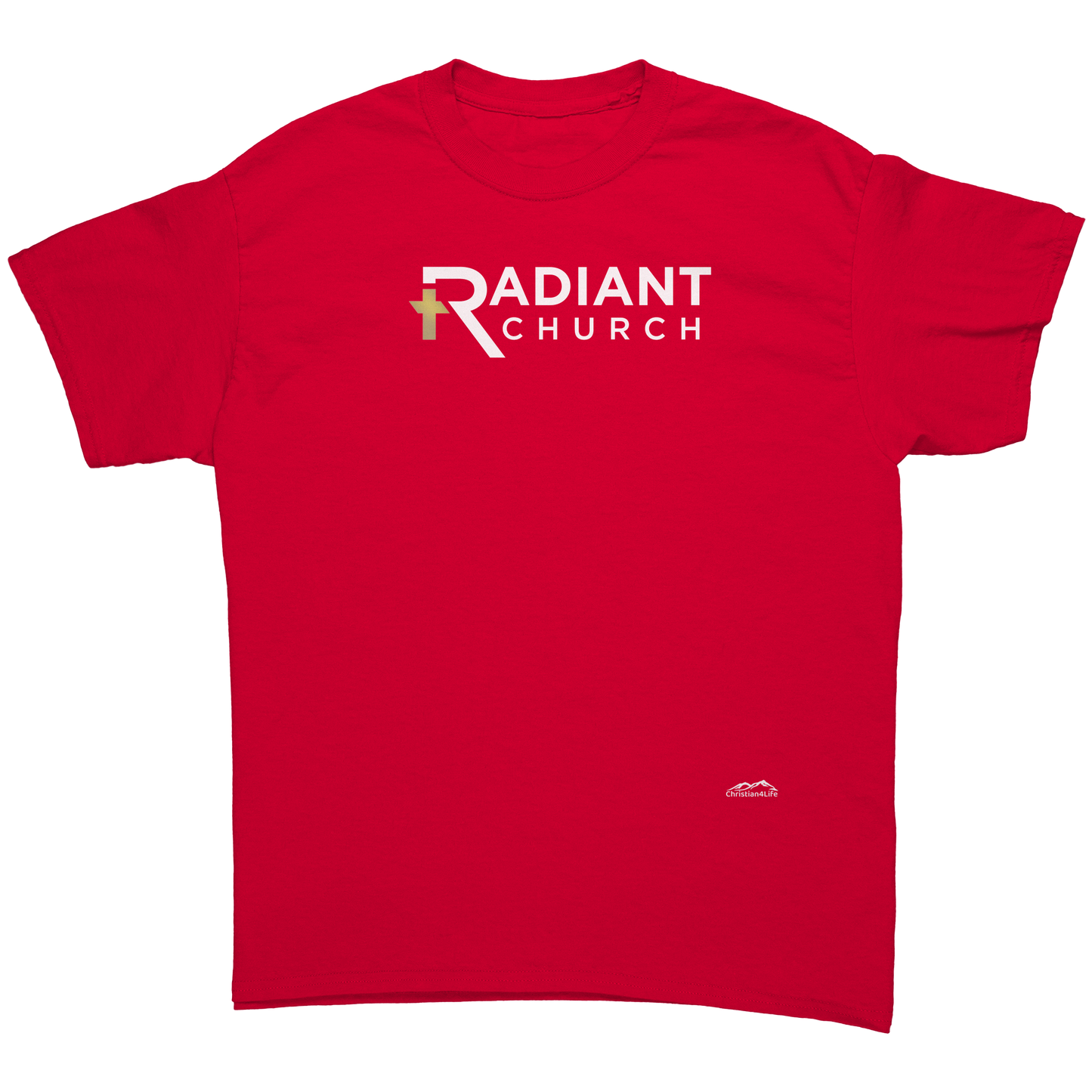Radiant_Church_T-shirt_-_Gildan_5000_Un_Red_Front_Mockup.png_15721191