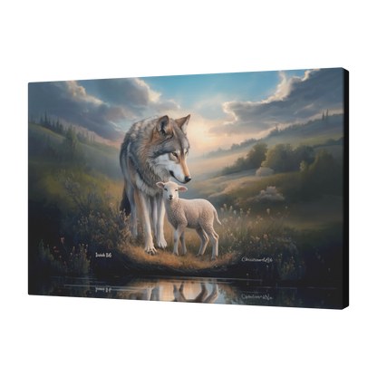 Wolf_and_Lamb_Reflection_Christian_Wall_Angle_T_Mockup.png
