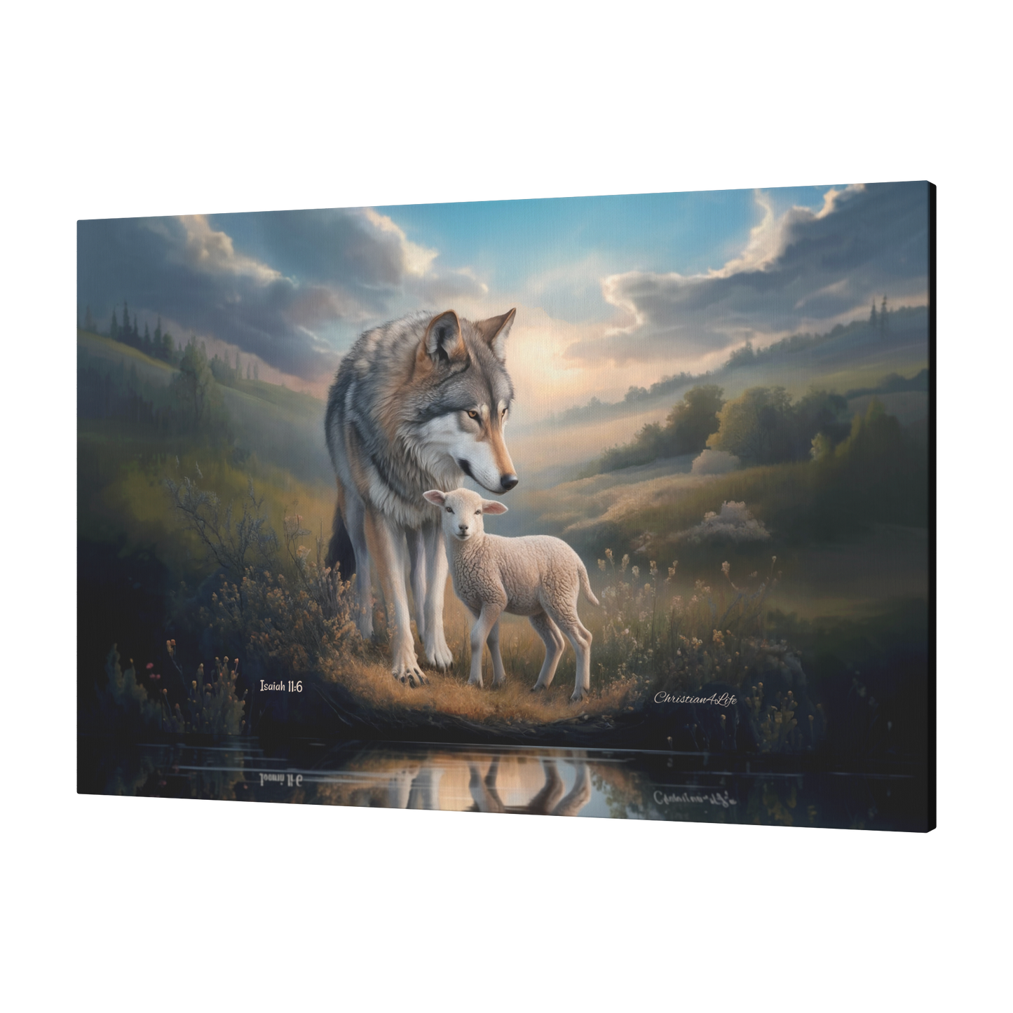 Wolf_and_Lamb_Reflection_Christian_Wall_H_Angle_T_Mockup.png