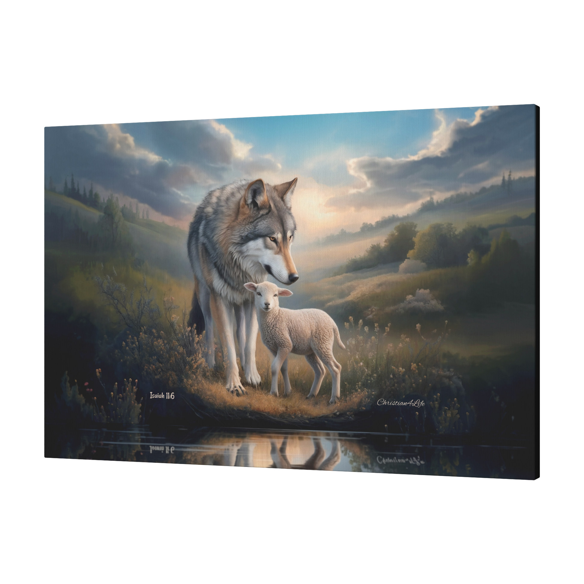 Wolf_and_Lamb_Reflection_Christian_Wall_H_Angle_T_Mockup.png