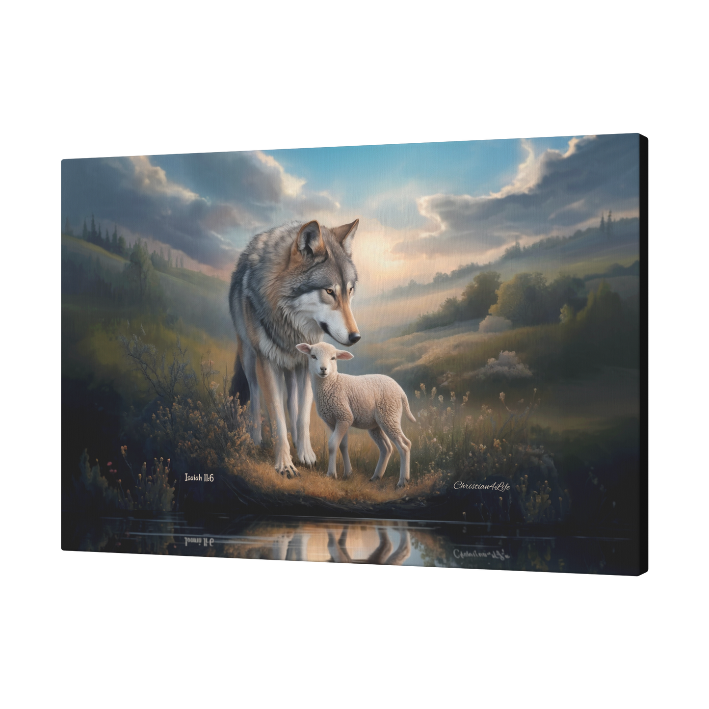 Wolf_and_Lamb_Reflection_Christian_Wall_H_Angle_T_Mockup.png