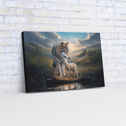 Wolf_and_Lamb_Reflection_Christian_Wall_H_Wall_Mockup.png