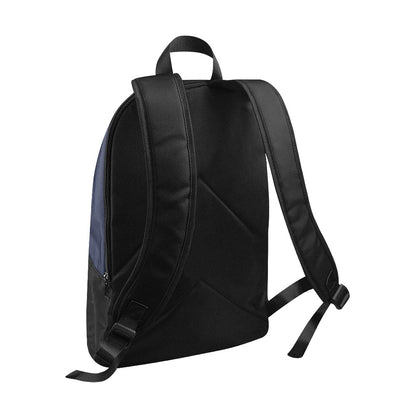 "Jesus Has My Back" Christian Backpack-Black Side Accent (Choose Green or Blue shades)
