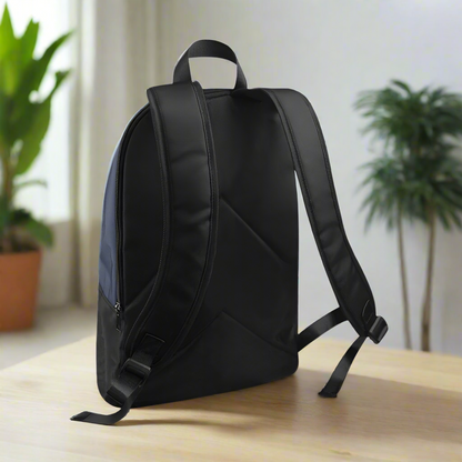 "Jesus Has My Back" Christian Backpack-Black Side Accent (Choose Green or Blue shades)