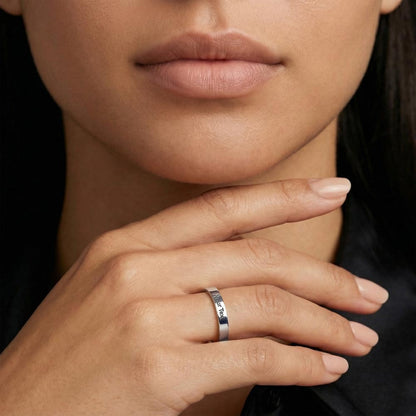 REDEEMED BY GRACE - Engraved Women's Ring