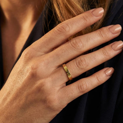REDEEMED BY GRACE - Engraved Women's Ring