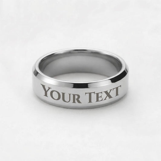 REDEEMED BY GRACE - Christian Men's Ring