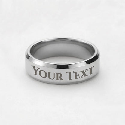 REDEEMED BY GRACE - Christian Men's Ring