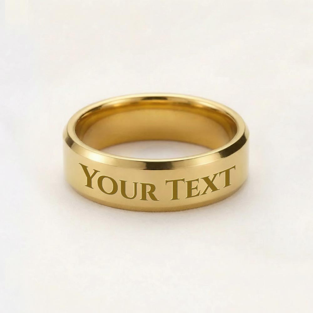 REDEEMED BY GRACE - Christian Men's Ring