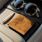 Personalized "Faith, Hope, Love" Leather Wallet