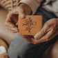 Christian "Faith, Hope, Love" Leather Wallet