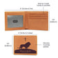 Man of God Lion and Cross Christian Wallet, Graphic Leather Wallet, Christian Gifts