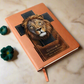 Personalized 3D Christian4Life Lion and Cross Graphic Christian Journal