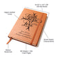 Personalized "Faith, Hope, Love" Christian Journal (add your message)