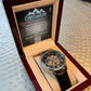 Men's Openwork Watch with Personalized insert card.