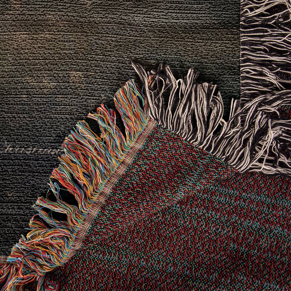 Wolf and Lamb Christian Heirloom Woven Blanket Tapestry - Isaiah 11:6