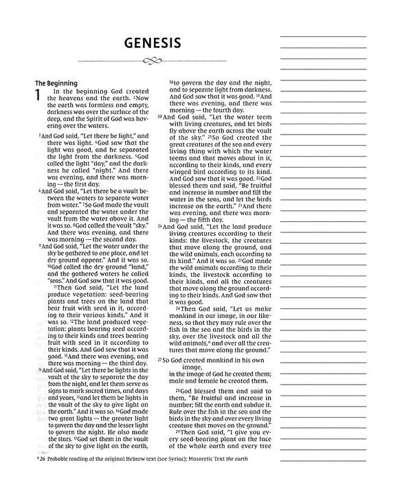 Niv, Journal the Word Bible, Double-Column, Cloth Over Board, Teal, Red Letter Edition, Comfort Print: Reflect, Take Notes, or Create Art Next to Your - Hardcover