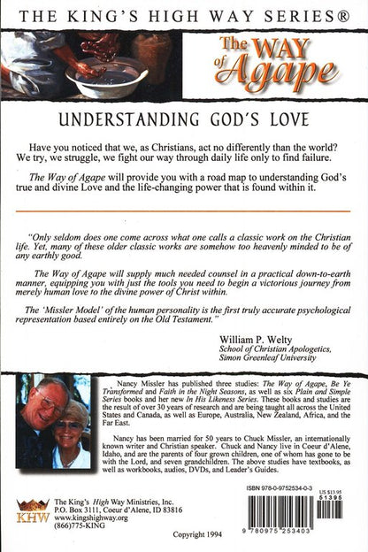 The Way of Agape: Understanding God's Love by Chuck and Nancy Missler