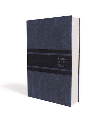 NIV, Bible for Teen Guys, Leathersoft, Blue: Building Faith, Wisdom and Strength - Imitation Leather