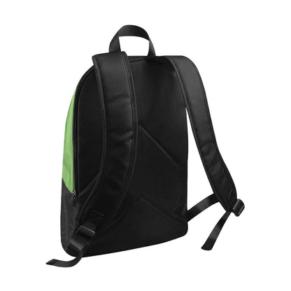 "Jesus Has My Back" Christian Backpack-Black Side Accent (Choose Green or Blue shades)