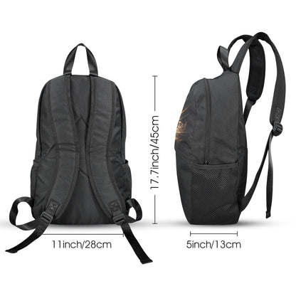 Lion of Judah and Holy Spirit with Golden Rays Casual Backpack