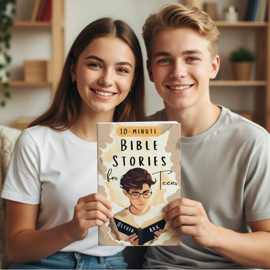 Bible Stories for Teens: Bible Study for Teenagers Featuring Prompts & Prayers - Christian Book with Biblical Short Stories for Modern Boys and Girls - Paperback