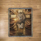 Christian4Life Lion and Cross Heirloom Woven Blanket