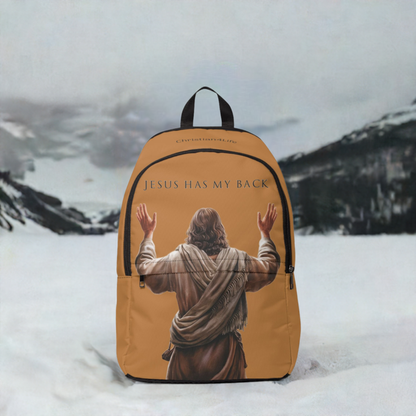 Christian "Jesus Has My Back" Graphic design Backpack Bags Christian4Life