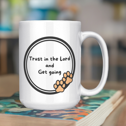 "God never sleeps but I always want to" 15oz Mug - inside color schemes