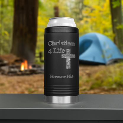 Christian4Life 12oz Cozie Insulated Tumbler, Stainless Steel